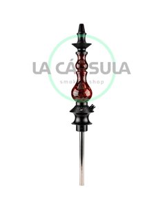Regal Epoxy Bishop Red Swirl Glitter Pinnecone