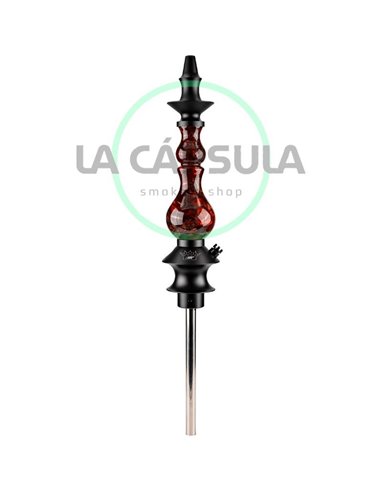 Regal Epoxy Bishop Red Swirl Glitter Pinnecone