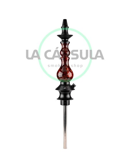 Regal Epoxy Bishop Red Swirl Glitter Pinnecone