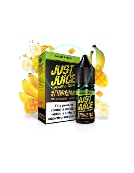 Just Juice Nic Salt Banana Mango 10ml