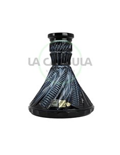 Caesar Mini Snake Skin Black Azure