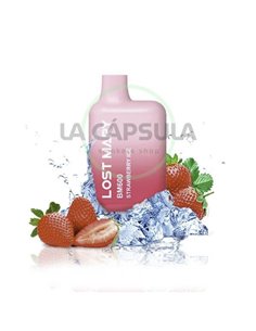 Elfbar Disposable Lost Mary BM600 Strawberry Ice 20mg