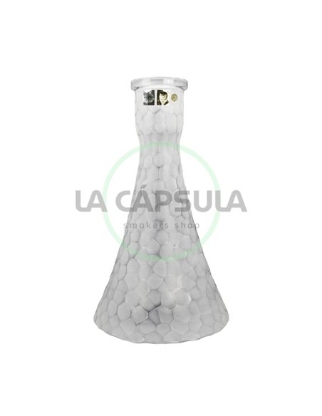 Caesar Trumpet Marble White