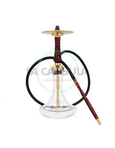 Voodoo Smoke Down Steel GOLD Red Matte