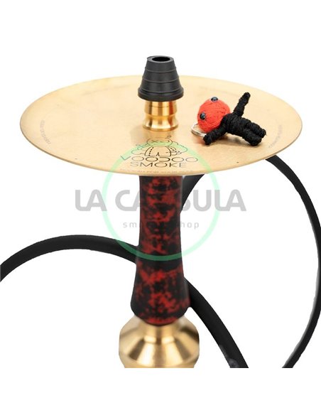 Voodoo Smoke Down Steel GOLD Red Matte