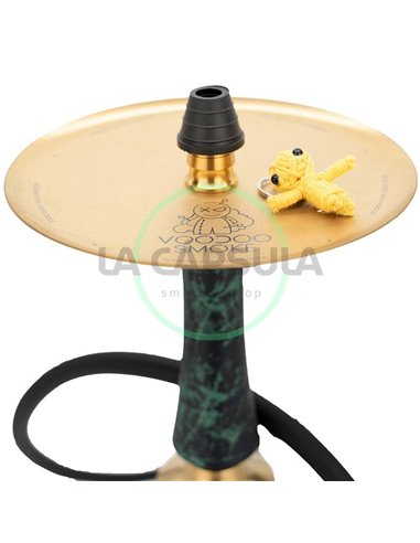 Voodoo Smoke Down Steel GOLD Green Matte