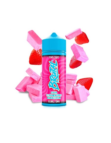 Brutal By Just Juice Sour Strawberry Bubblegum 100ml
