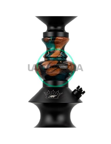Regal Epoxy Pawn (1) Green Manzanita Gold Flakes Honeycomb