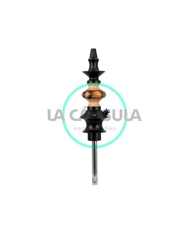 Regal Pawn (2) Exotic Wood Black & White Ebony