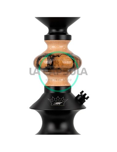 Regal Pawn (2) Exotic Wood Black & White Ebony