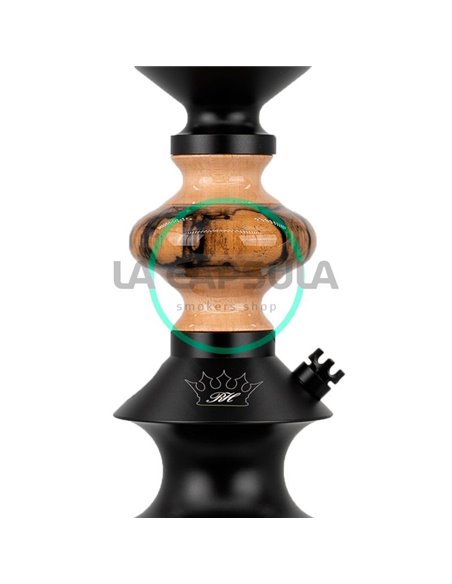 Regal Pawn (2) Exotic Wood Black & White Ebony