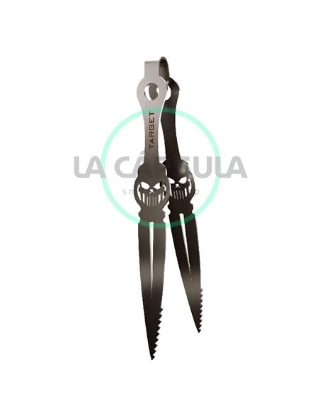 Pinzas Target Skull