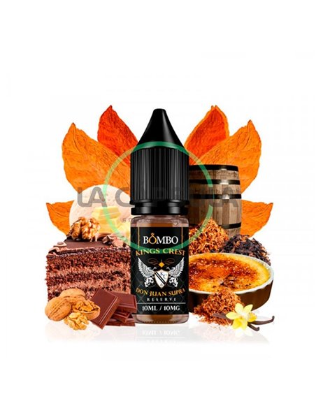 Don Juan Supra Reserve Kings Crest Salts & Bombo 10ml