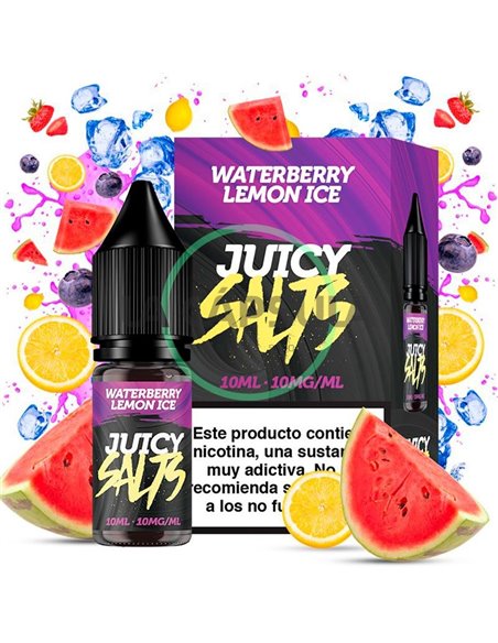 Waterberry Lemon Ice Juicy Salts 10ml