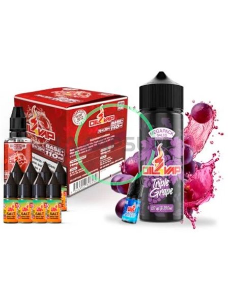 Oil4Vap Megapack De Sales Triple Grape