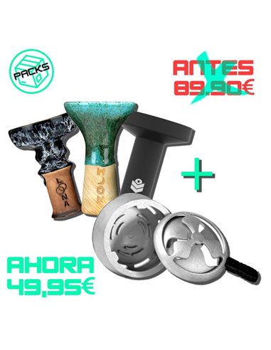 Pack de 3 Cazoletas Killer + Gestor Galaxy