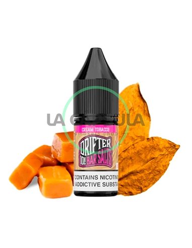 Juice Sauz Drifter Bar Salts Cream Tobacco 10ml