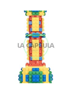 Regal Queen Lego Yellow Green Blue Red 2