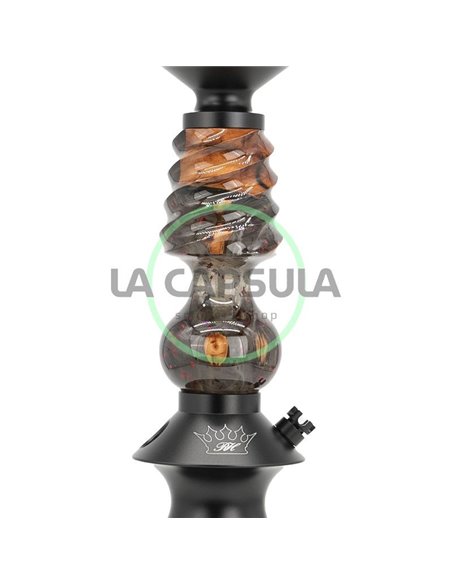 Regal Pawn Mini Cavalier Epoxy Wood Grey Red