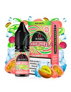 Kiwi Guava Passion Ice Bar Juice By Bombo 10ml