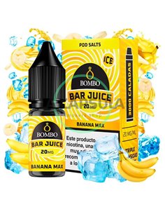 Banana Max Ice Bar Juice By Bombo 10ml